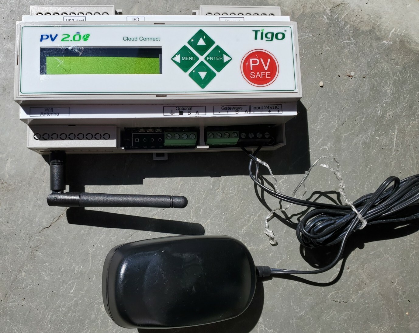 Tigo Energy wifi MMU PV Cloud connect 2.0 wireless & wired solar power optimizer
