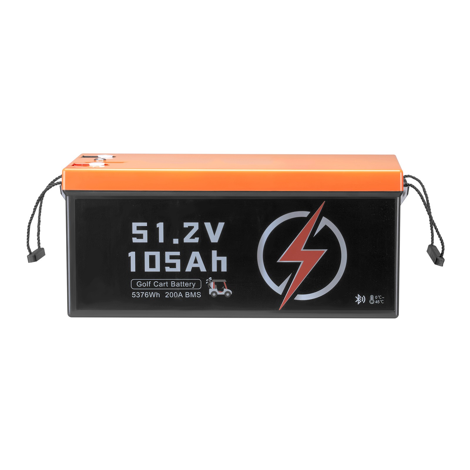 48V 105Ah Golf Cart Lithium Battery with LCD Monitor and 4000+ Cycles