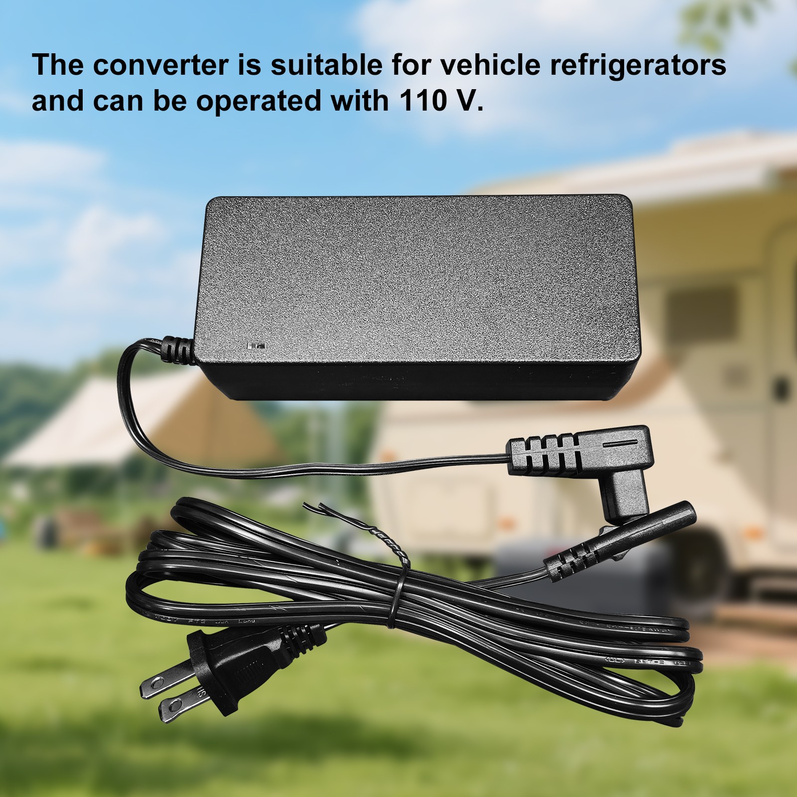 87W DC Adapter for Camper, Car, and Van Refrigerators 12V/24V