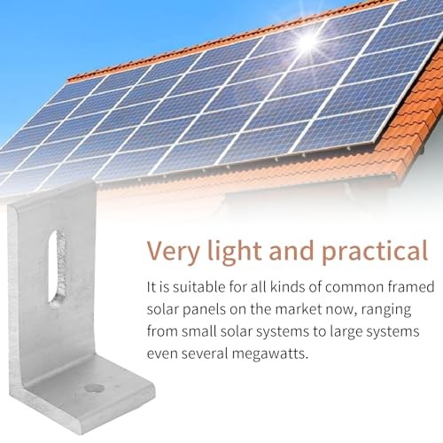 L Foot Solar Mount—Aluminum Alloy Photovoltaic Solar Panel Mounting Brackets