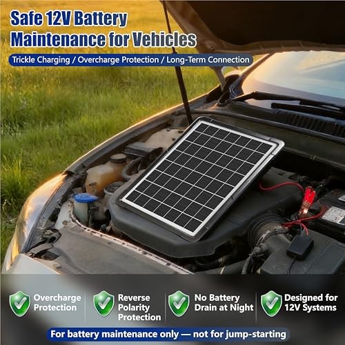 20W Hybrid Solar Battery Charger & Maintainer 12V + USB Hub Kit hybird panel 01