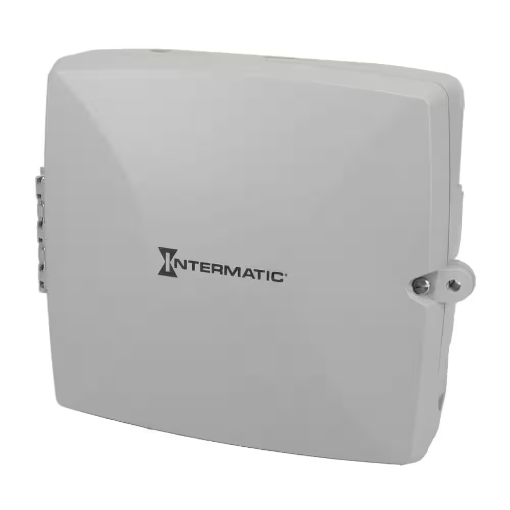 365-Day Programmable Smart Wi-Fi Timer, 120-277 VAC, 2 X SPDT, Indoor/Outdoor Pl
