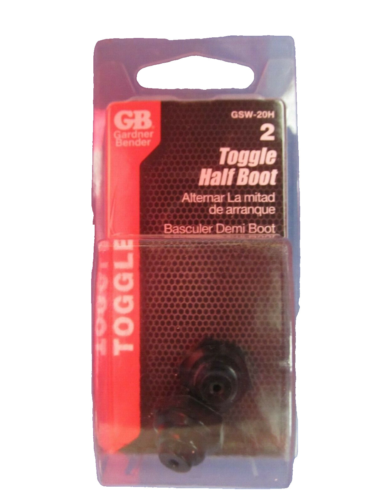 Gardner Bender Half-Boot Seal for Toggle Switch package of 2. GSW-20H NEW