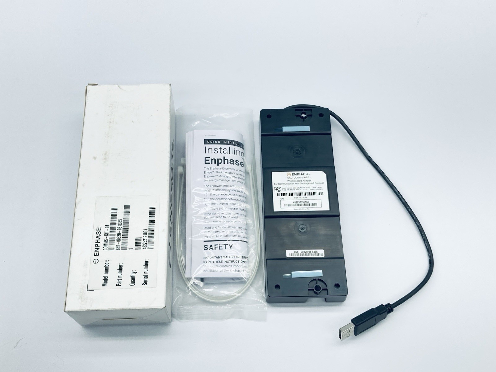 ENPHASE COMMS-KIT-01 Wireless USB Cmmunications Kit 865-00320-08 8335