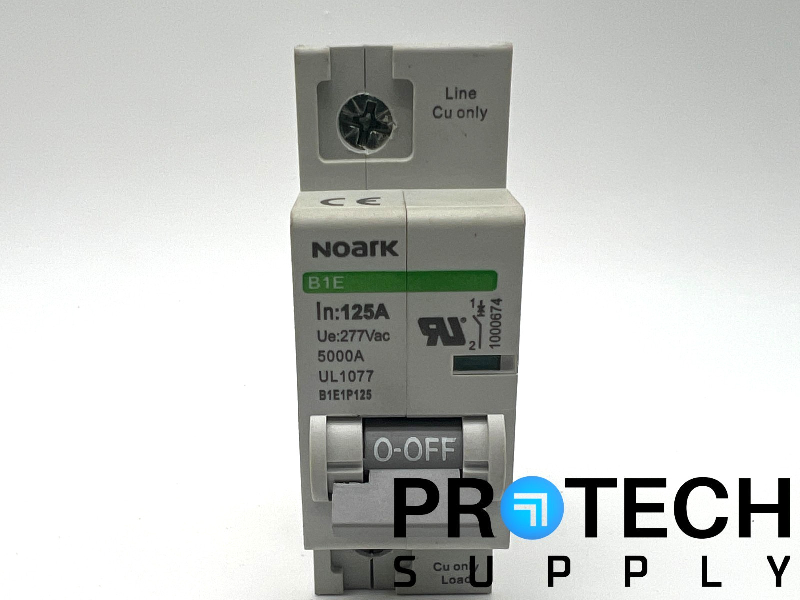 Noark B1E1P125 125A Circuit Breaker with WARRANTY