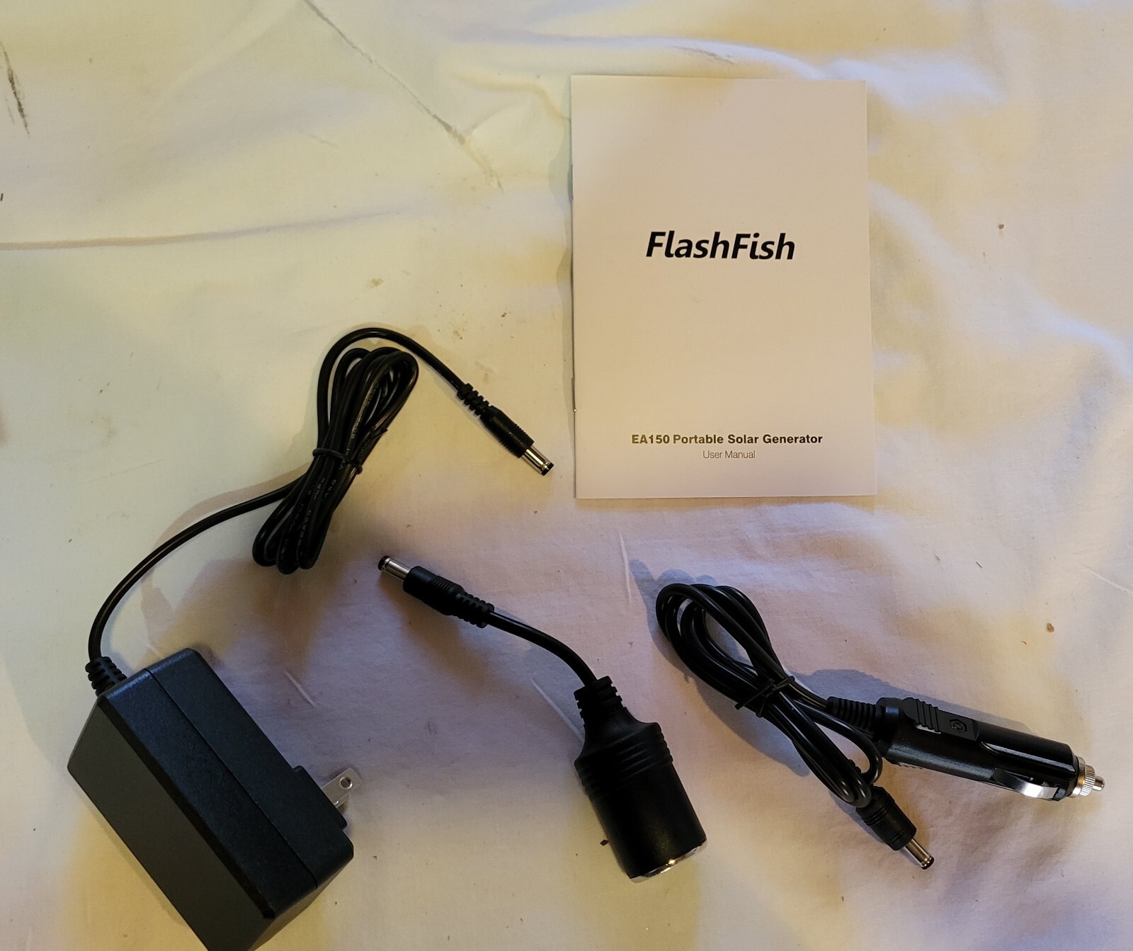 Flashfish Portable 45000mAh/166Wh Solar Generator Battery Power Station New