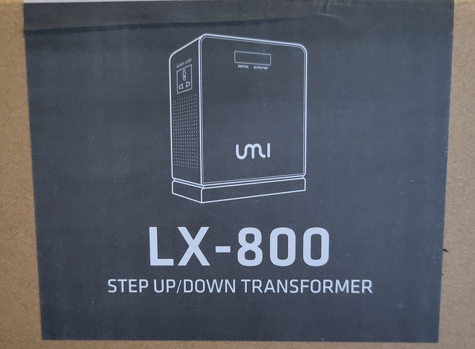 UMI 800w Heavy Duty Step Up Voltage 110v to 220v Power Converter Large Capacity