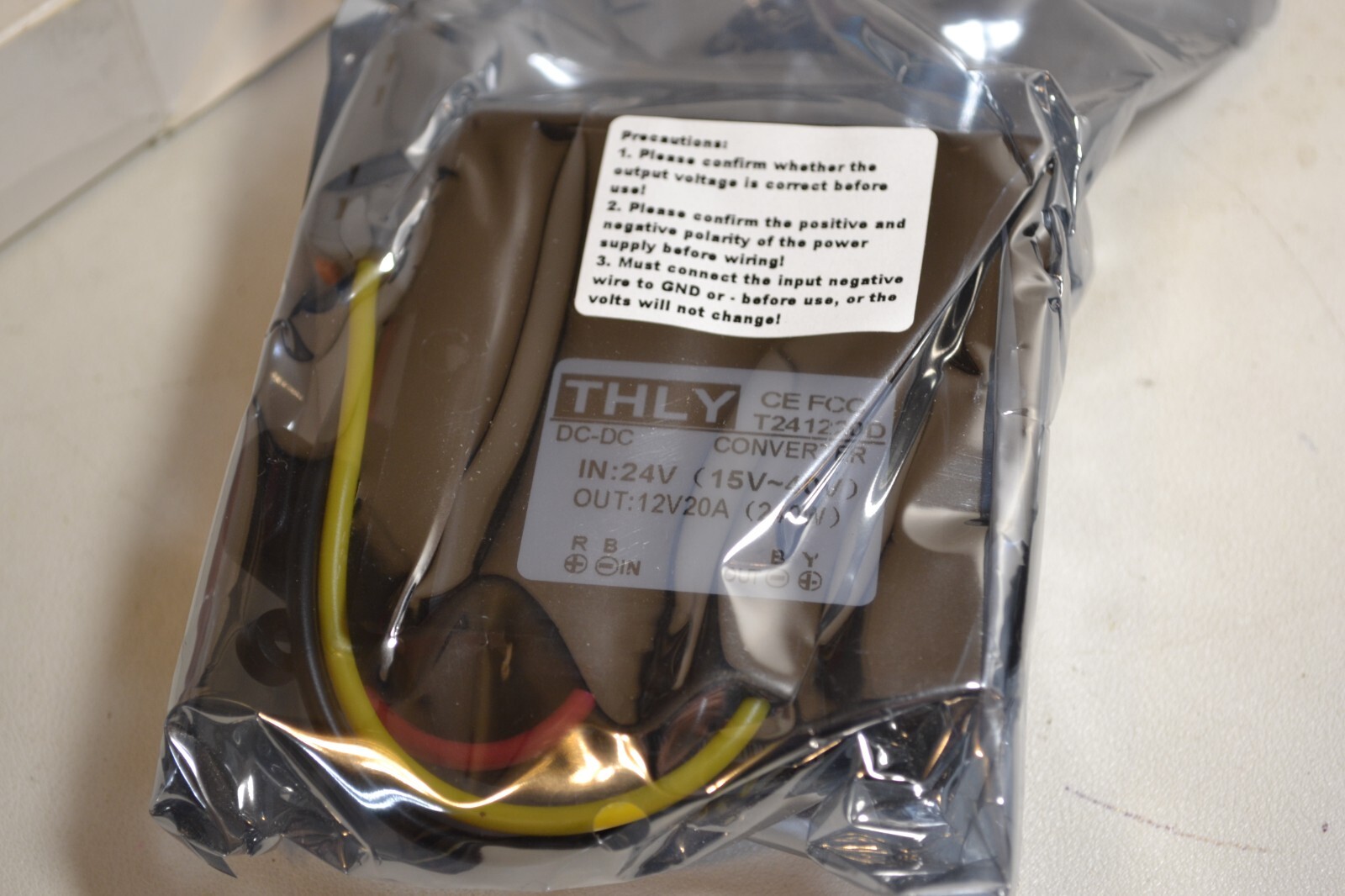THLY Voltage Converter, Converter (15V-40V) T241220D