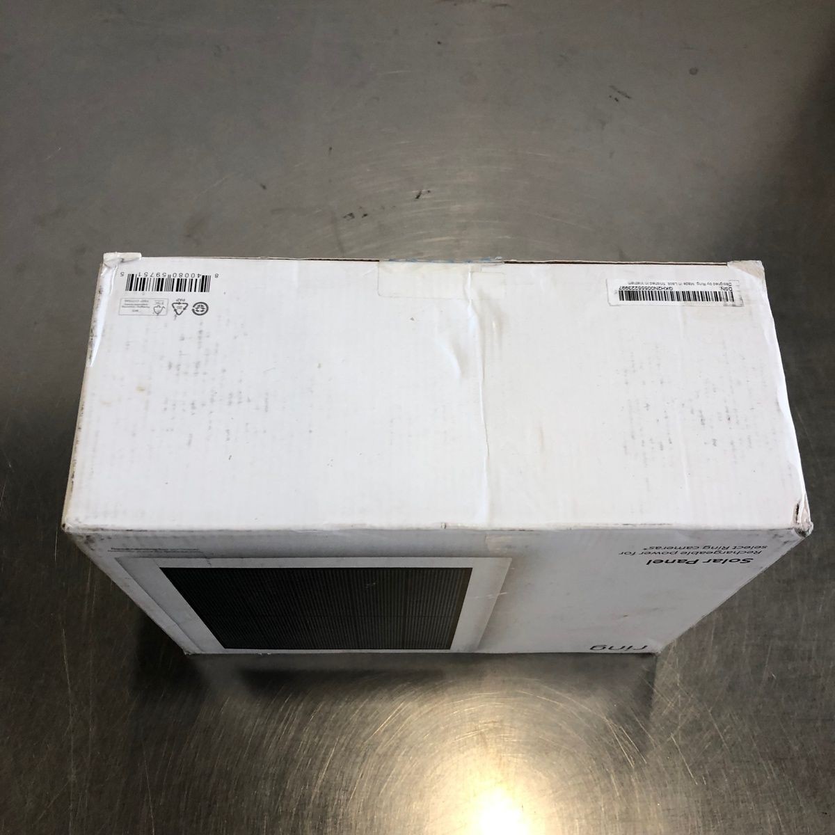 Ring Solar Panel White Rechargeable Power Supply for Select Ring Security Cam