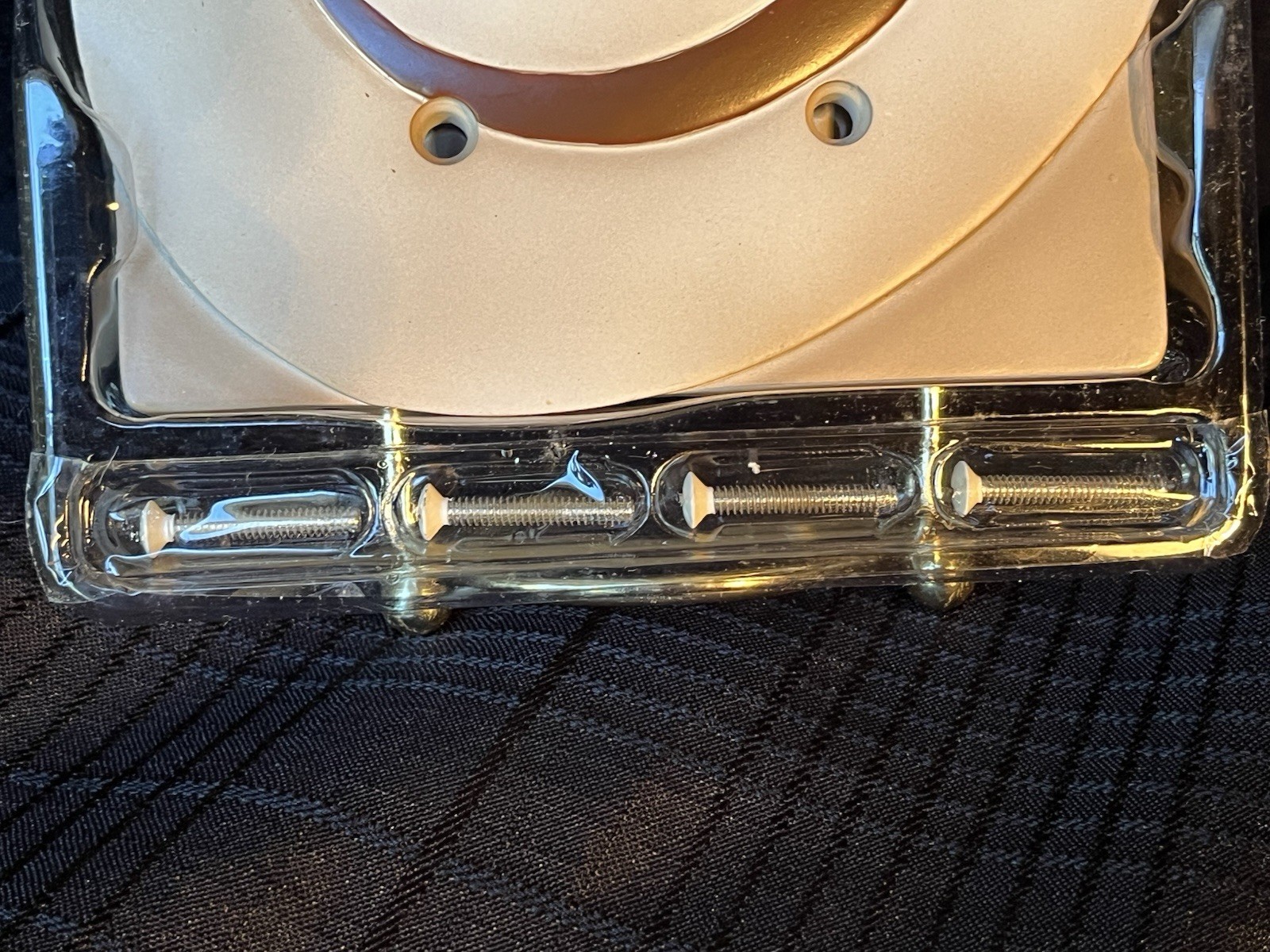 Fedora Cowboy Hat Ceramic Double Light Switchplate by Borders Unlimited Western