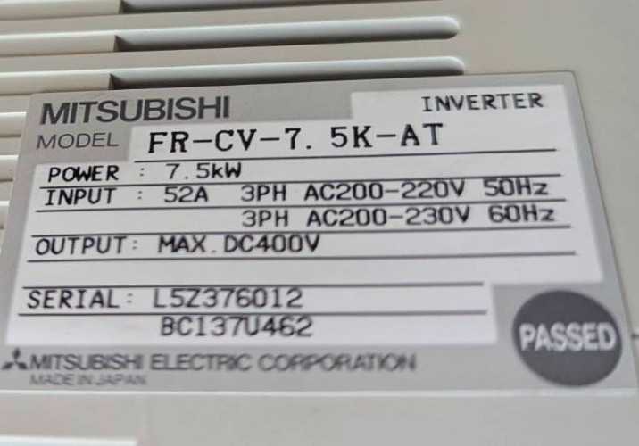 Mitsubishi FR-CV-7.5K-AT Power Regeneration Converter US Free TAX