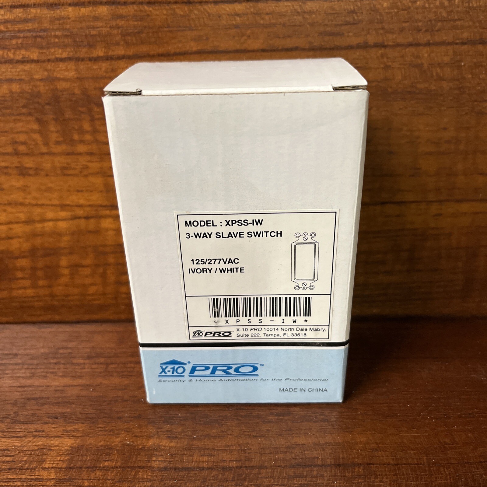 X-10 PRO 3-Way Slave Switch Incandescent Model: XPSS-IW Ivory / White Ships Free