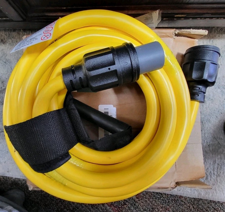 30-amp generator or RV extension cord – 25 Foot – FREE SHIPPING