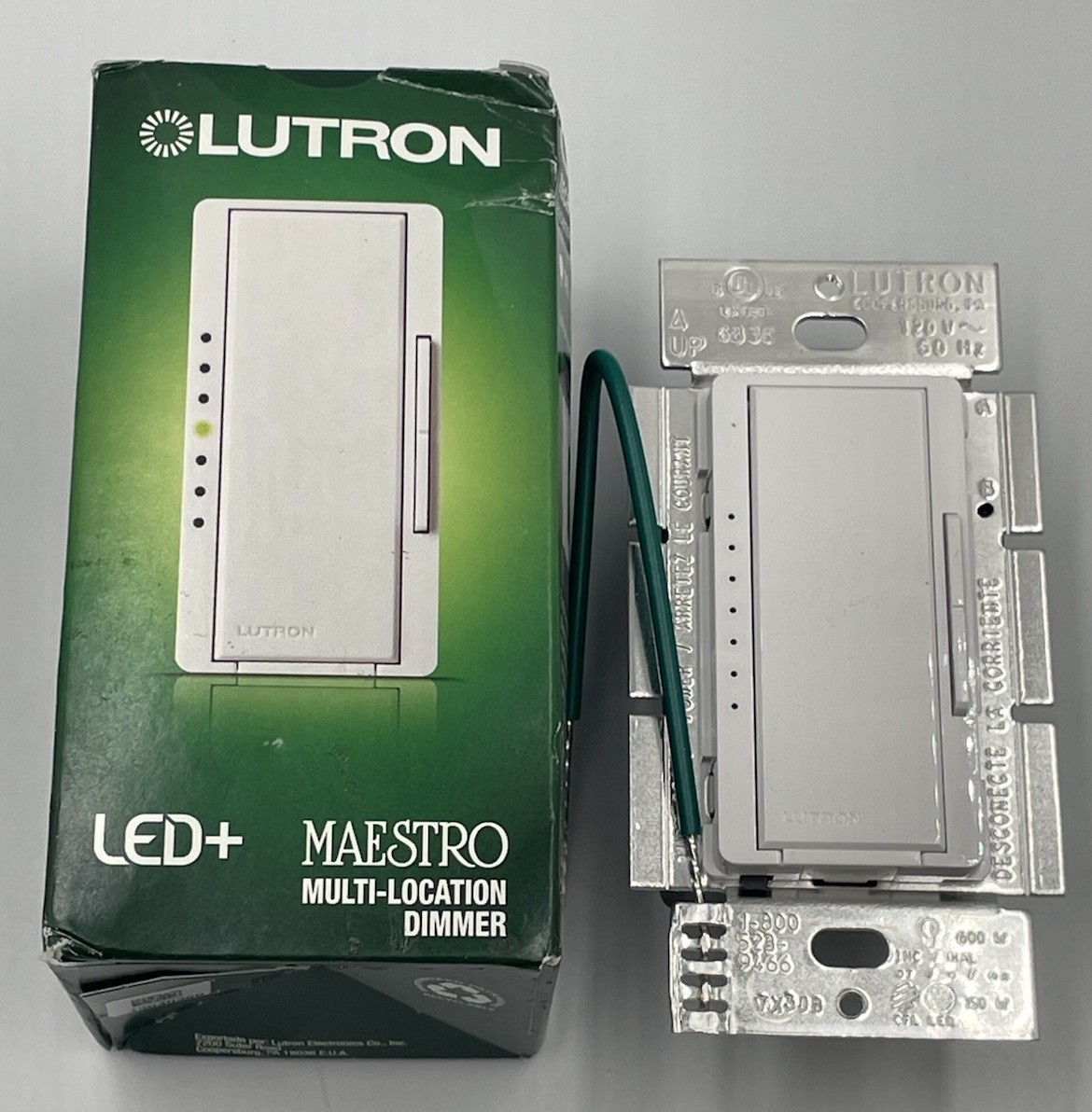 Lutron MAESTRO MACL-153M-WH Light Dimmer LED+ WHITE **NEW**