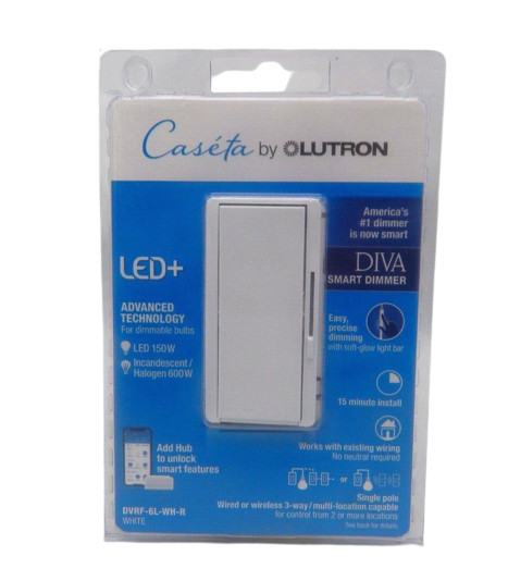 Lutron Diva Smart Dimmer – White
