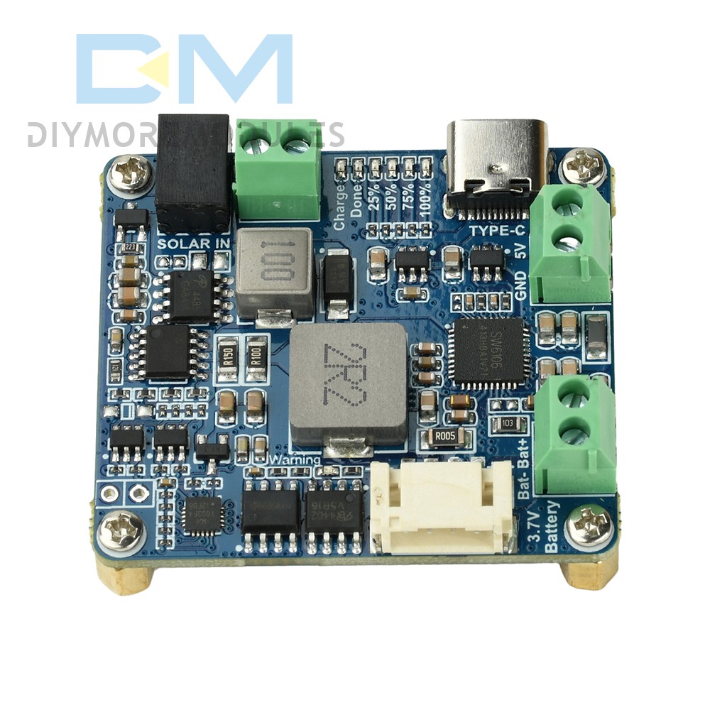 6-24V Solar Panel Power Management Module 5V 3A Supports MPPT, PD QC FCP SFCP