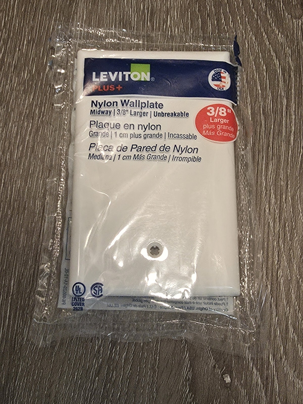 Leviton Wall Plate Unopened