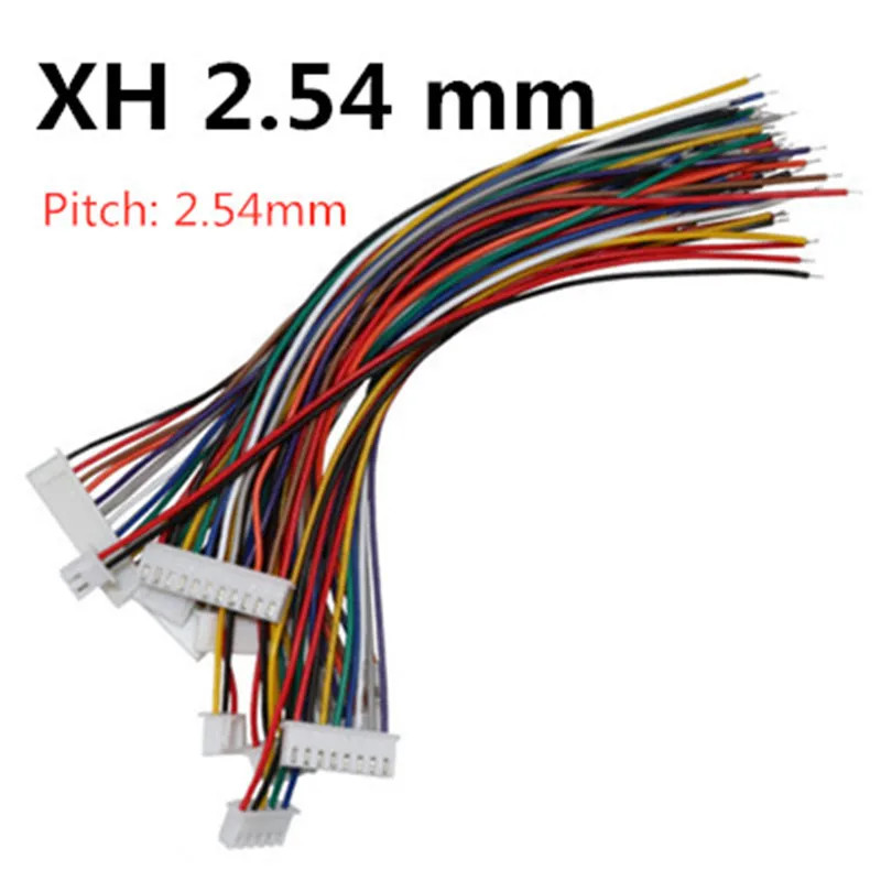 10PCS 1.0 1.25 1.5 2.0 2.54 SH/JST/ZH/PH/XH 1.0MM 1.25MM 1.5MM 2.0MM 2.54MM 2PI