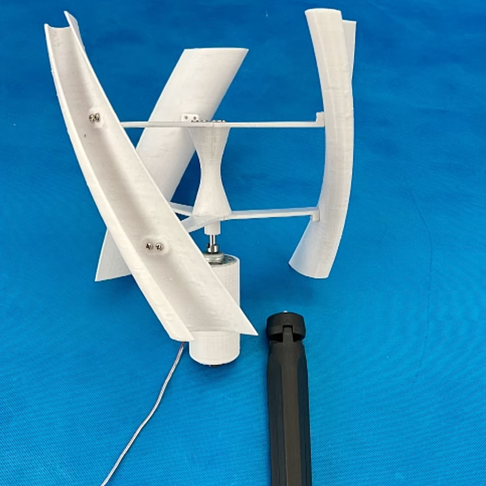 25W DC 15V Micro Wind Turbine Vertical Axis Brushless Wind Turbine Generator