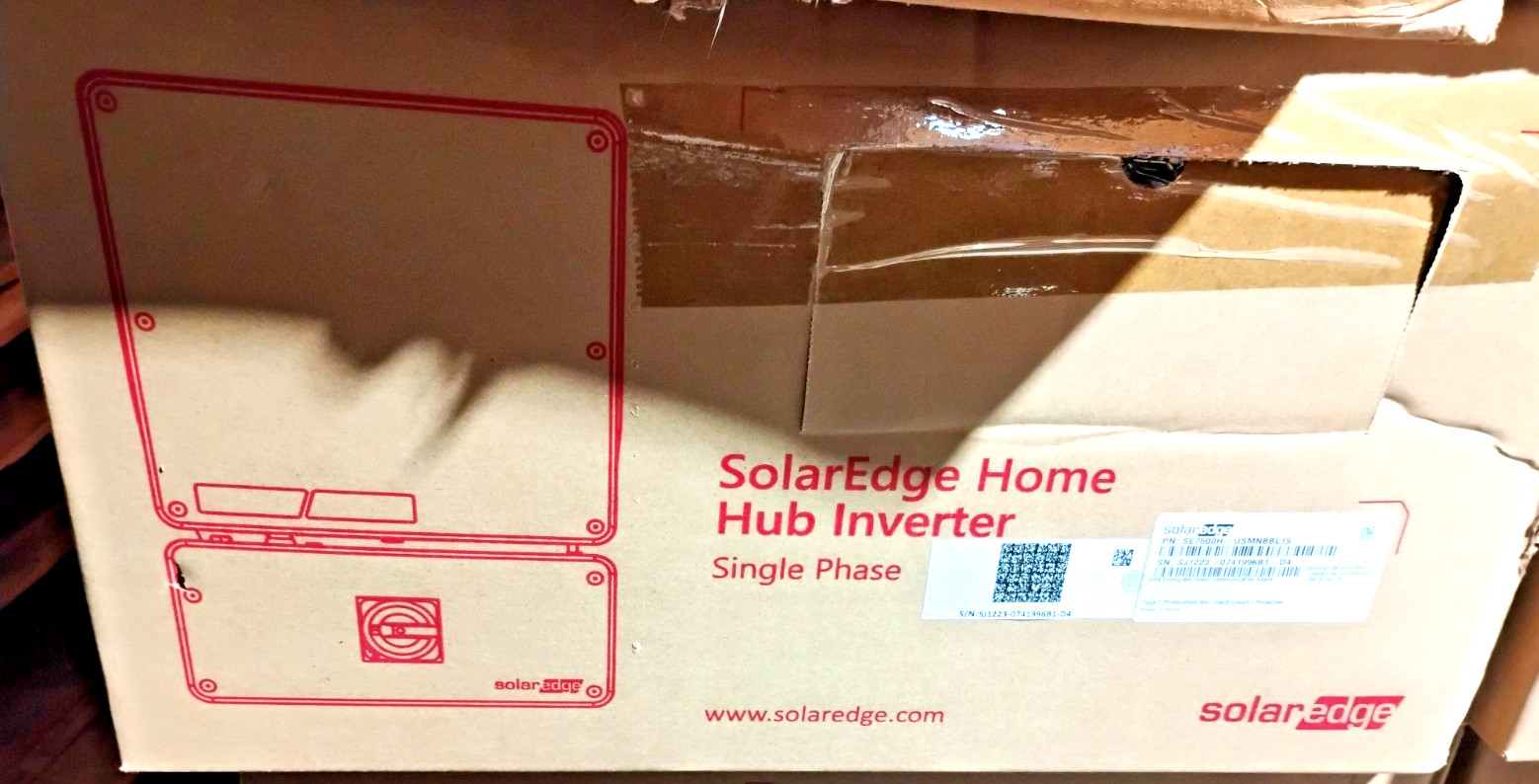 SolarEdge SE7600H-USMNBBL15 Home Hub Inverter Single Phase 7.6kW 240V