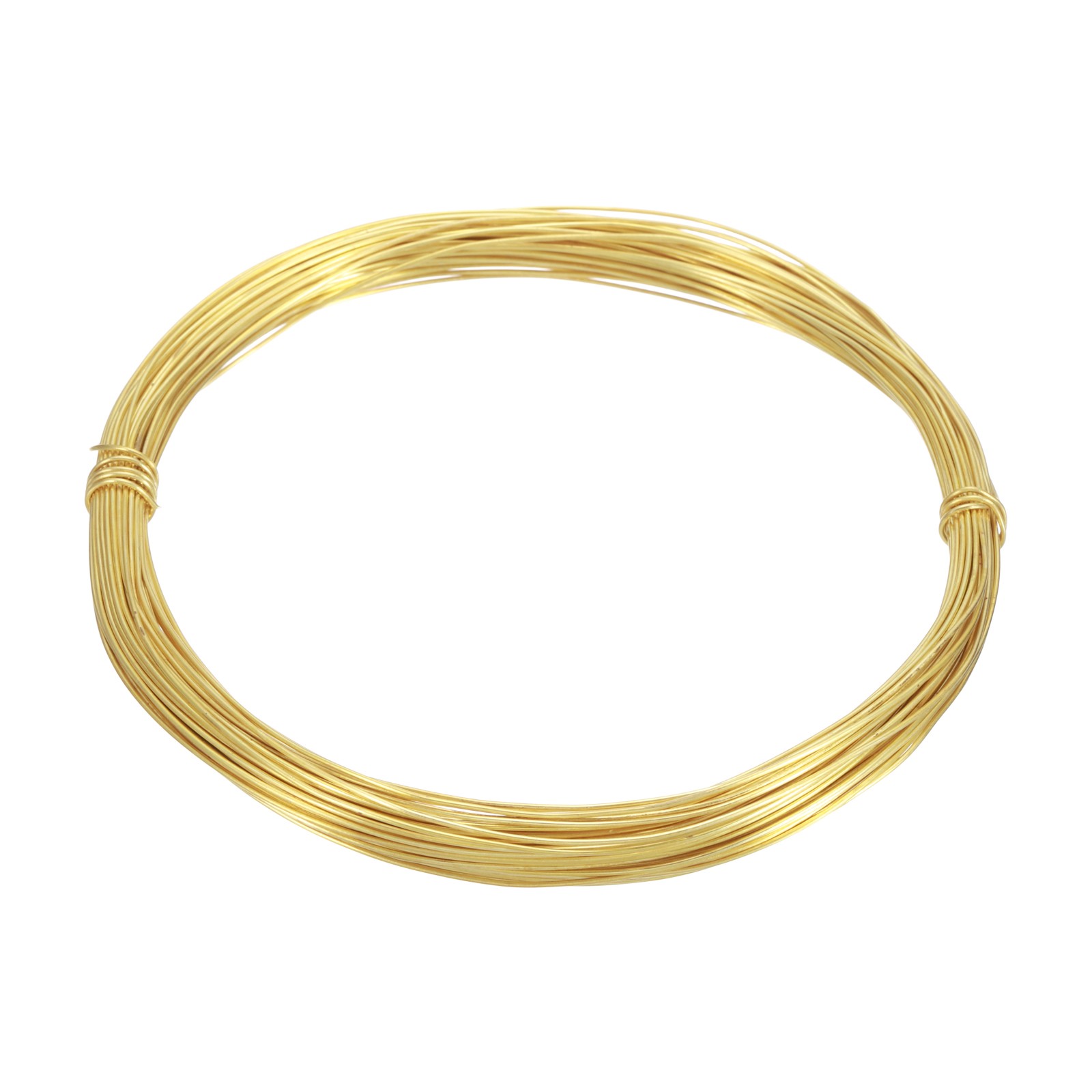 22 Gauge Brass Round Wire 50ft Craft Tarnish Resistant Beading Wire