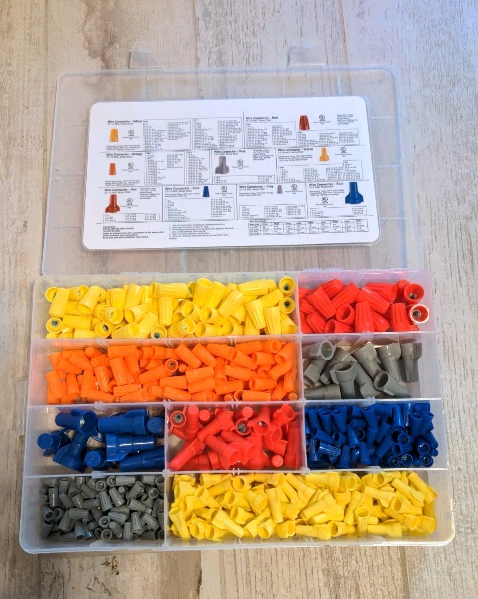 Gardner Bender Ck-570 Wire Connector Kit, 6 To 22 Awg, Pack of 570 Wire Nuts