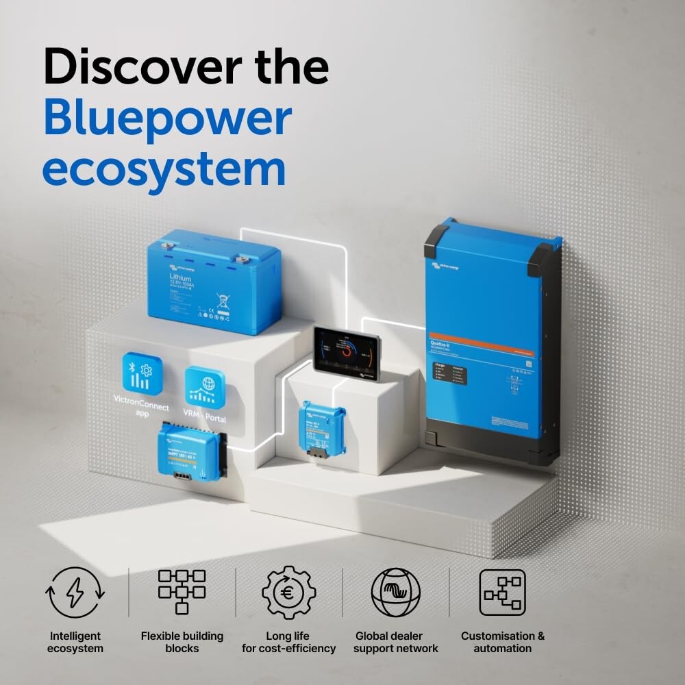 Victron SmartShunt 500A Battery Monitor IP65 VE.Direct Bluetooth 5 Marine