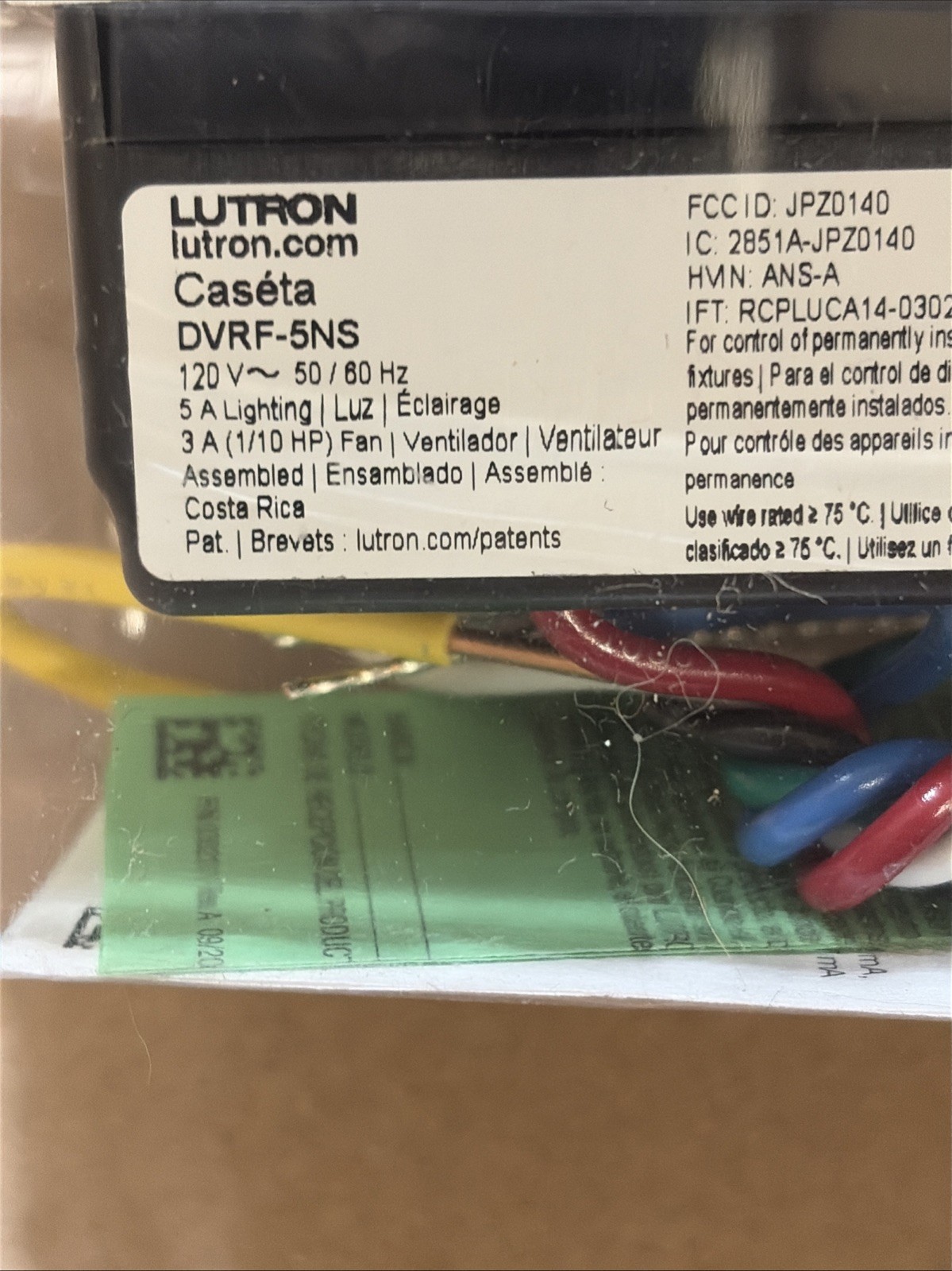 Lutron Caseta Claro Smart Switch – White