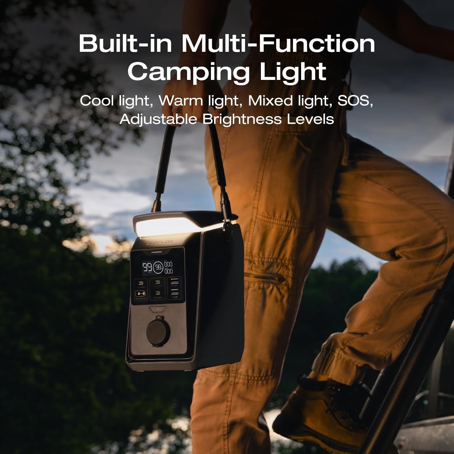EcoFlow TRAIL Plus 300 DC Portable Power Station 288Wh 140W USB-C Camping Travel