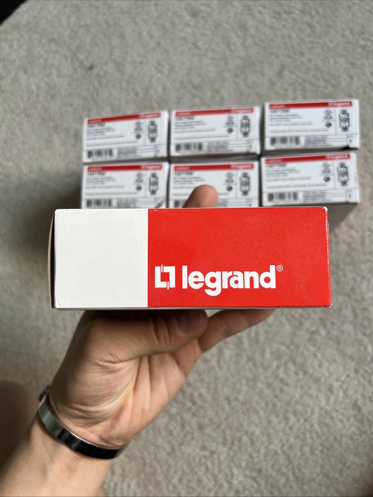 7 PCS Legrand-1597TRW Tamper-Resistant GFCI Outlet 15A 125V – White