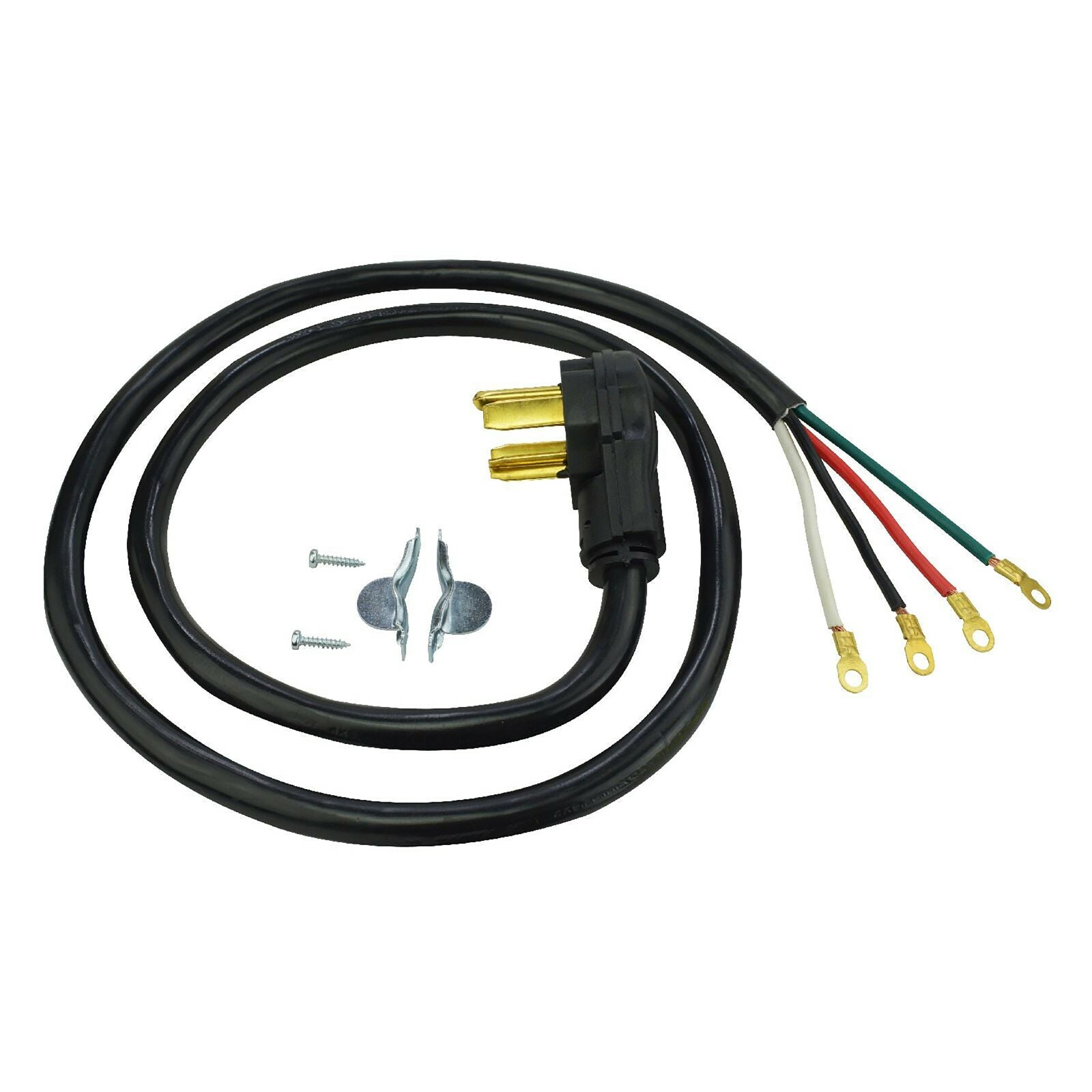 CP 6FT 10/4 SRDT BLACK 4-WIRE 30AMP DRYER CORD CP10019