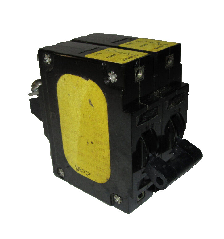 AIRPAX BREAKER IELK11-1-51-20.0-01-V 20A Hydraulic Magnetic, 2 Pole, IEL Series