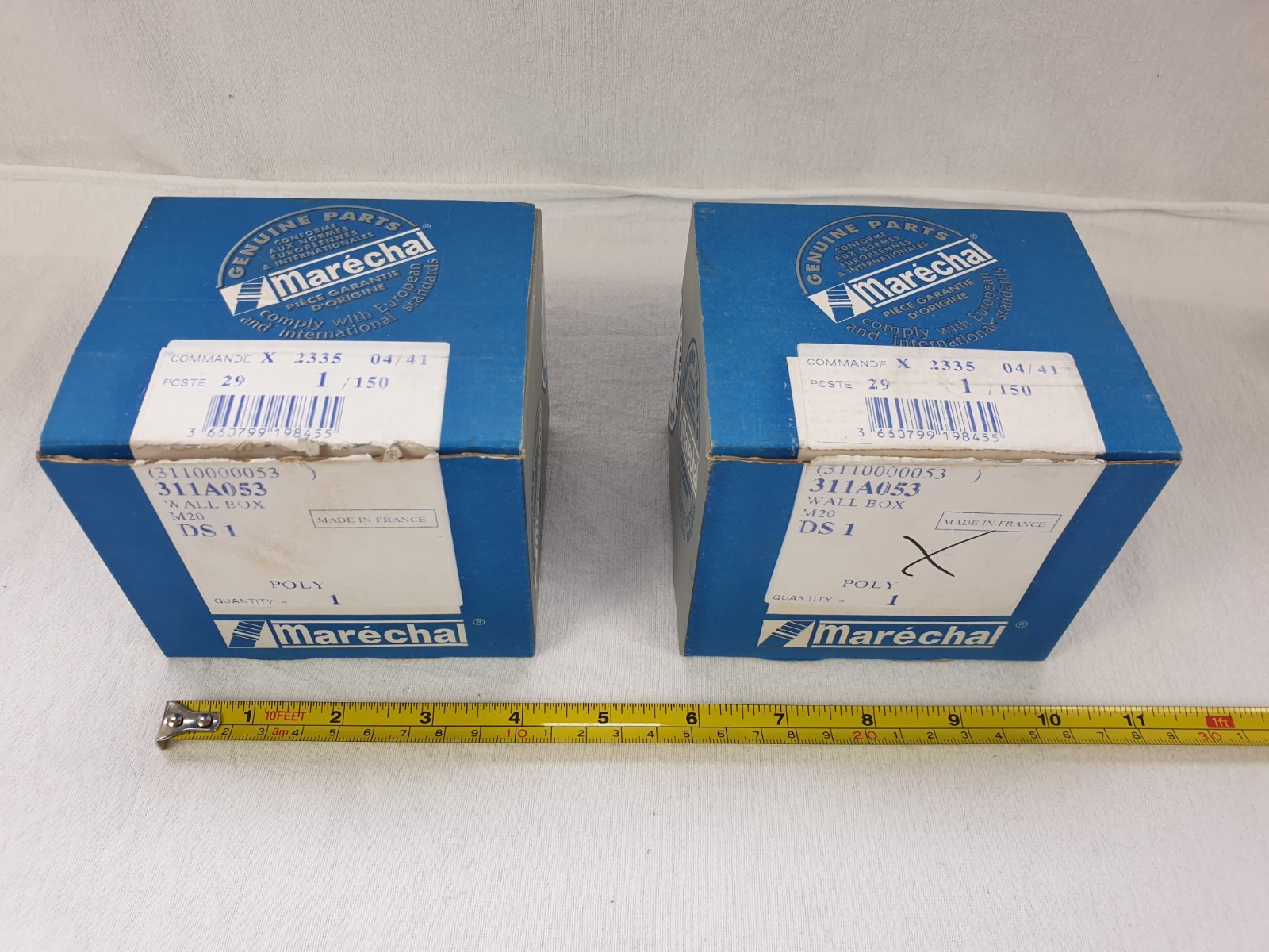 Marechal DS1 Wall Box 311A053 Blue Poly IP54 Unused