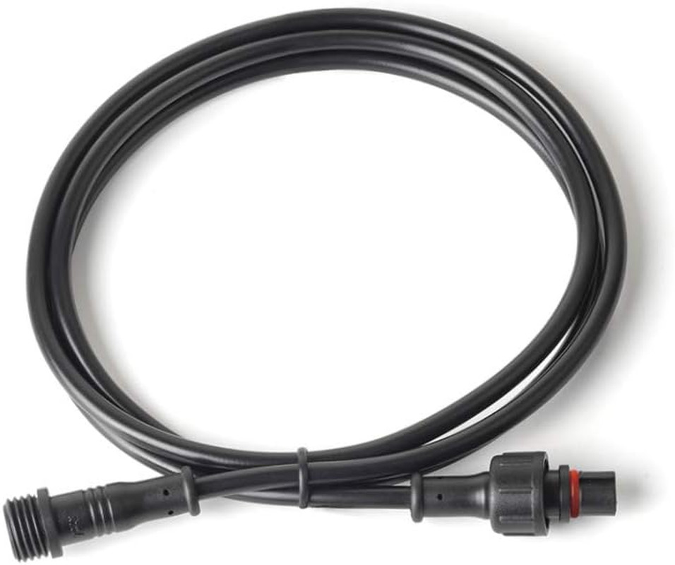 5PCS 6.56Ft 2Meter 5 Pin 0.2Mm²/24Awg IP65 Extension Cable Wire with Male and Fe
