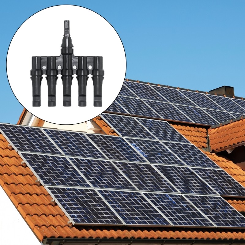 Reliable Solar Power Systems Connectors Wear Resistant T Type Connectors