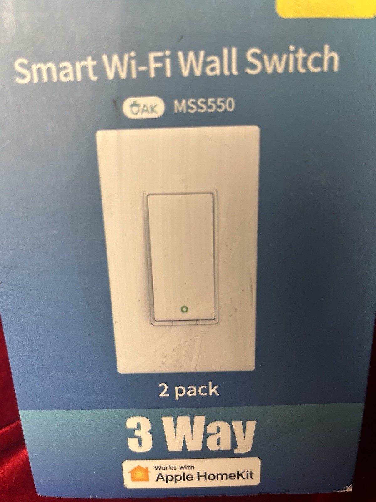 Meross MSS550 3 Way Smart WiFi Wall Switch 2 pack – Apple Homekit, Alexa, Google