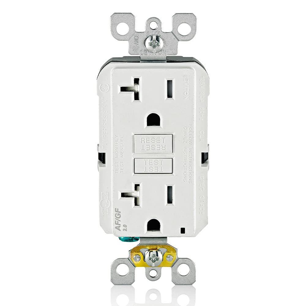 20A Smartlockpro Self-Test GFCI Combination with Type a & Type-C USB In-Wall, US