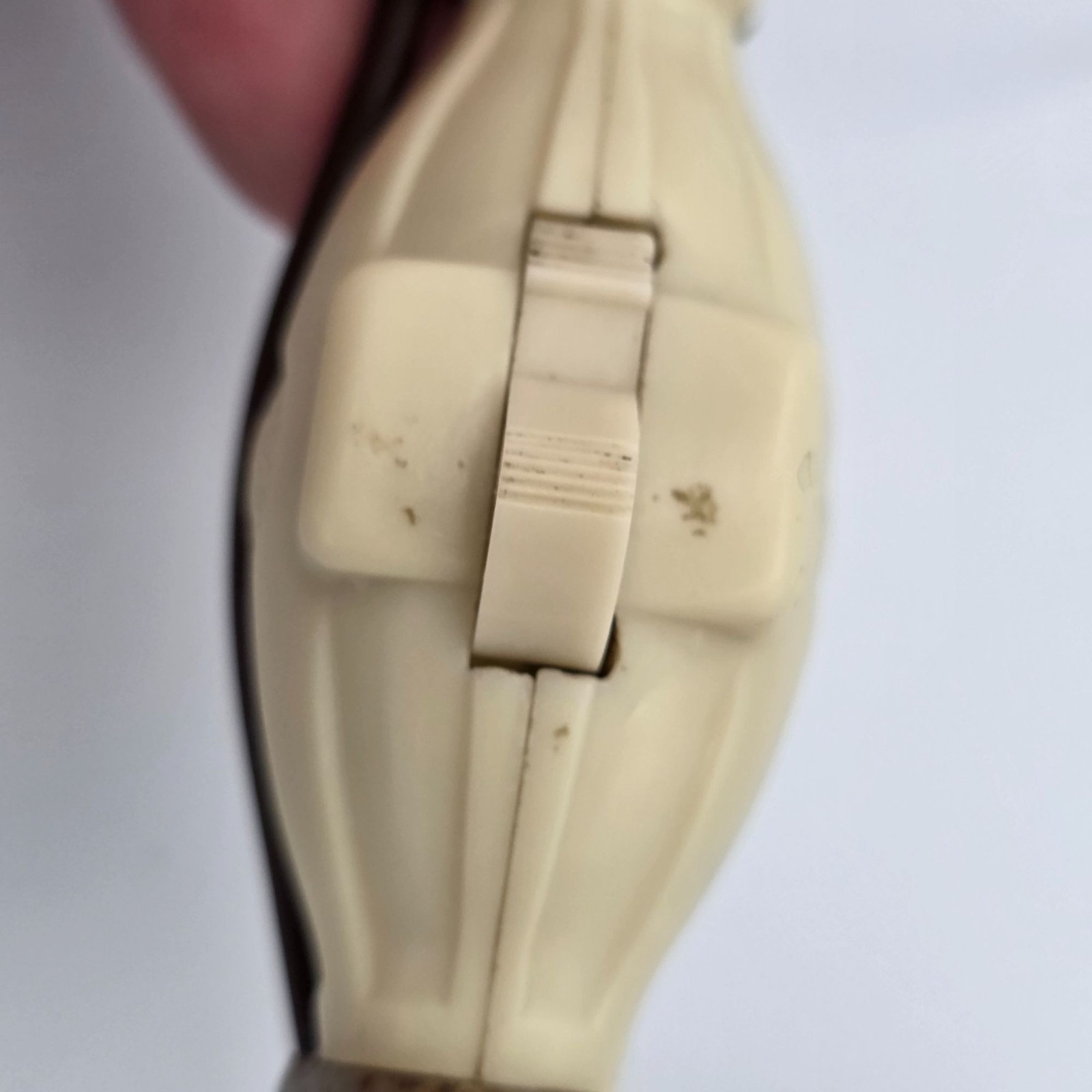 Vintage Plug-In Electrical Cord With Inline On/Off Switch Brown & Ivory UL Liste