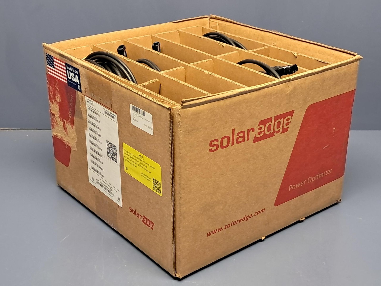 Lot of 10 SolarEdge C651U-1GMVMRRU 650W Commercial Power Optimizers w/ MC4