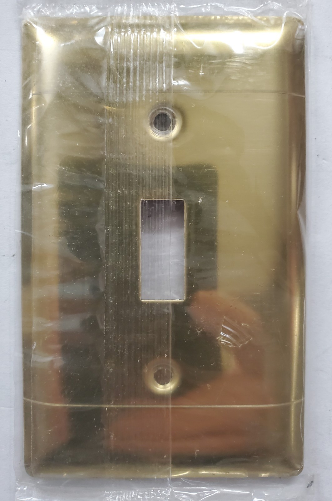 Brass Wall Plates For Receptacles And Switches, Brand New, 18 Plates, 1 Bonus
