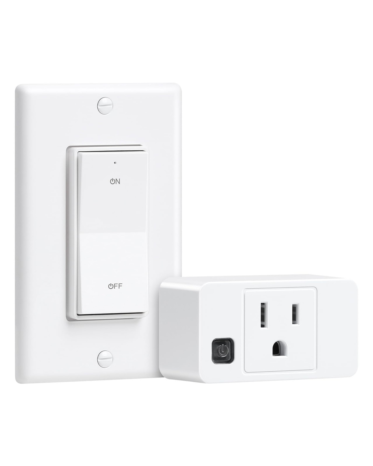 Remote Control Outlet, Decorator Rocker Wall Switch, 200FT Long Range Wireles…