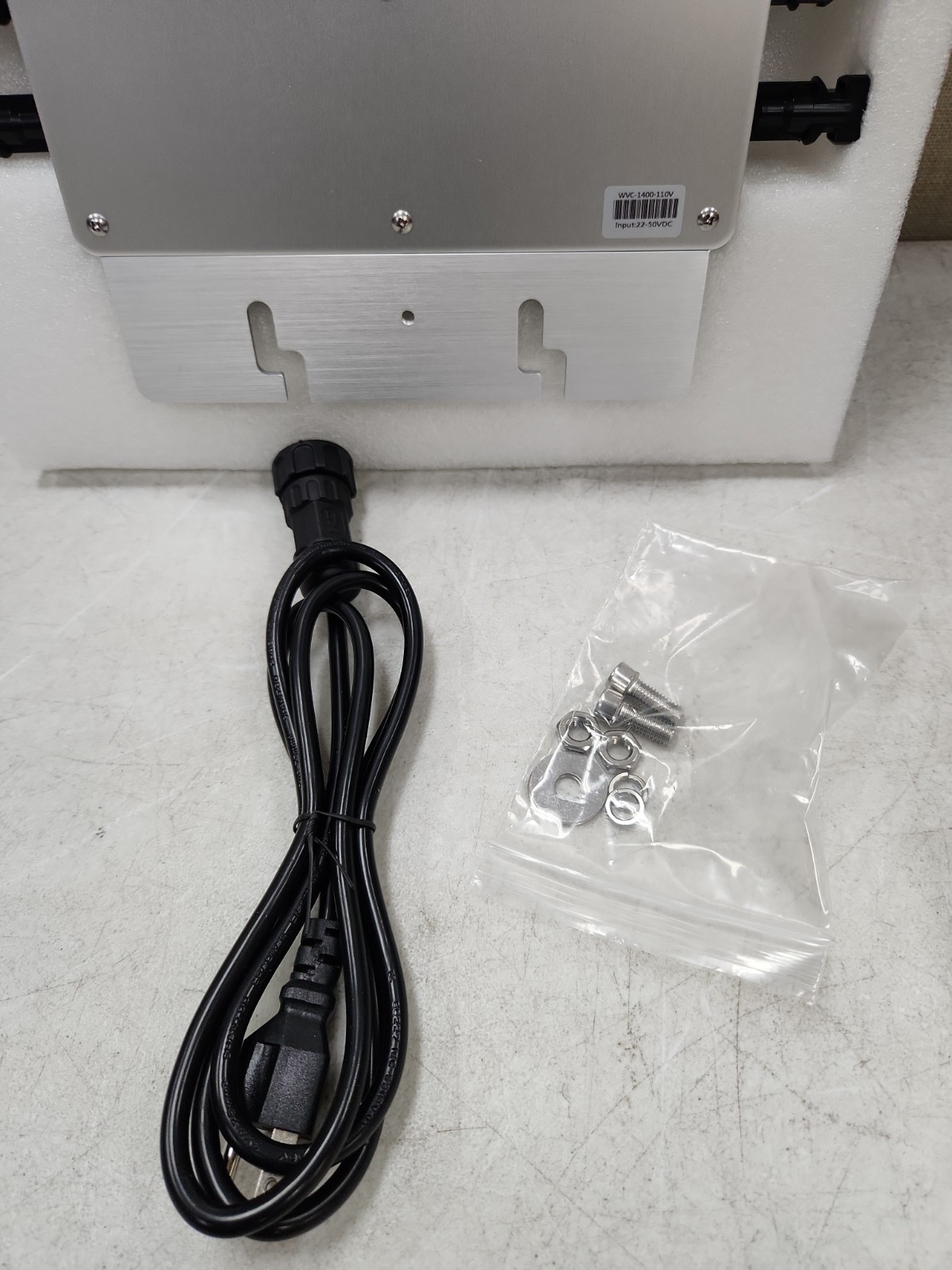 NEW Solar Micro Inverter Waterproof IP65 WVC-1400W Grid Tie Mppt Pure Sine Wave