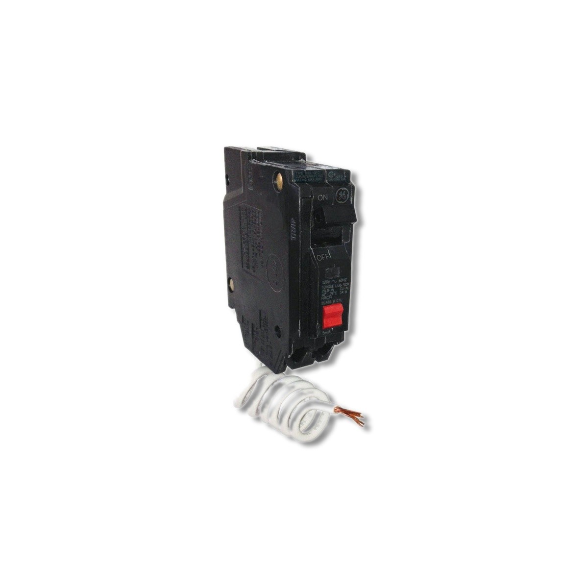 GE 20 amps Ground Fault Single Pole Circuit Breaker w/Self Test THQL1120GFTP