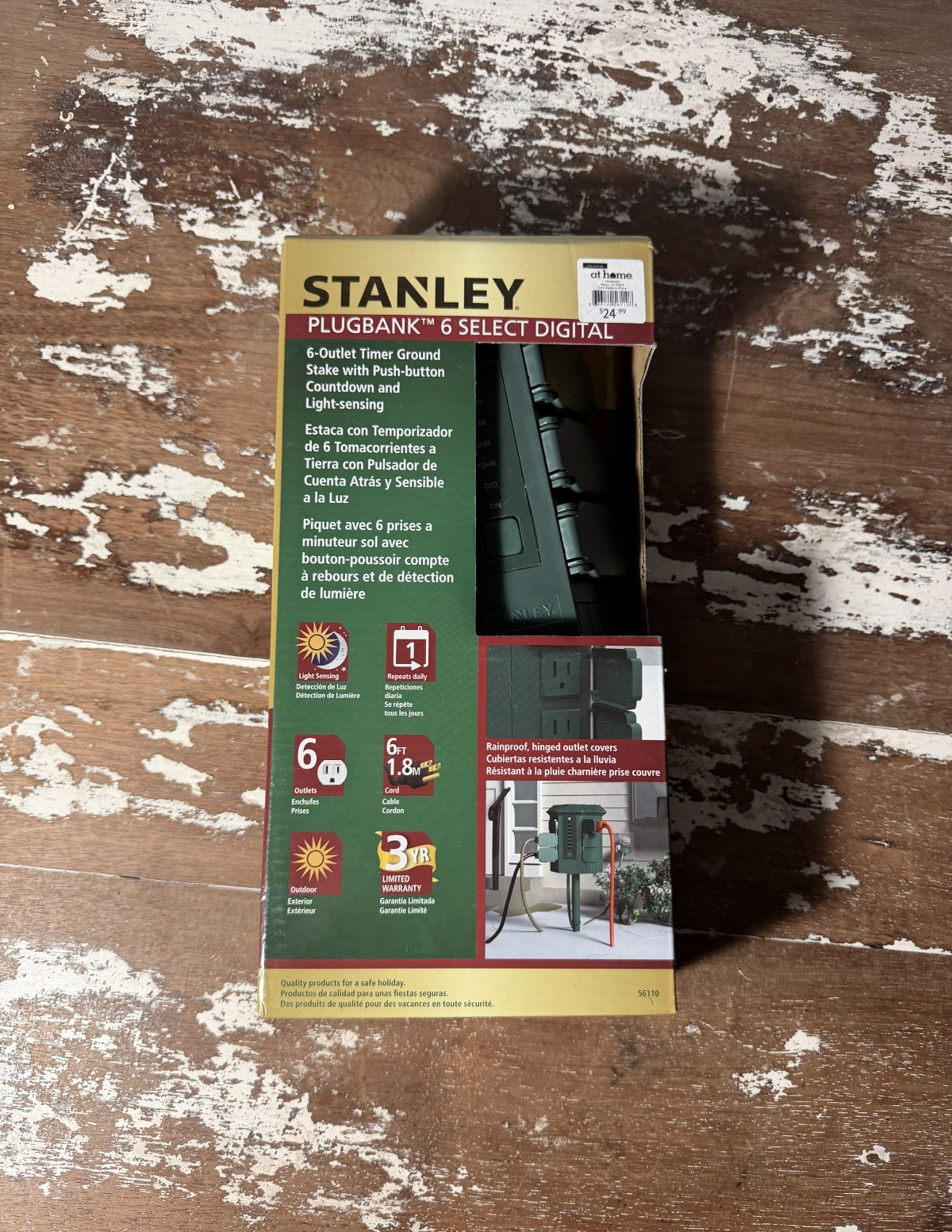 2 packs Stanley plugbank 6 select digital