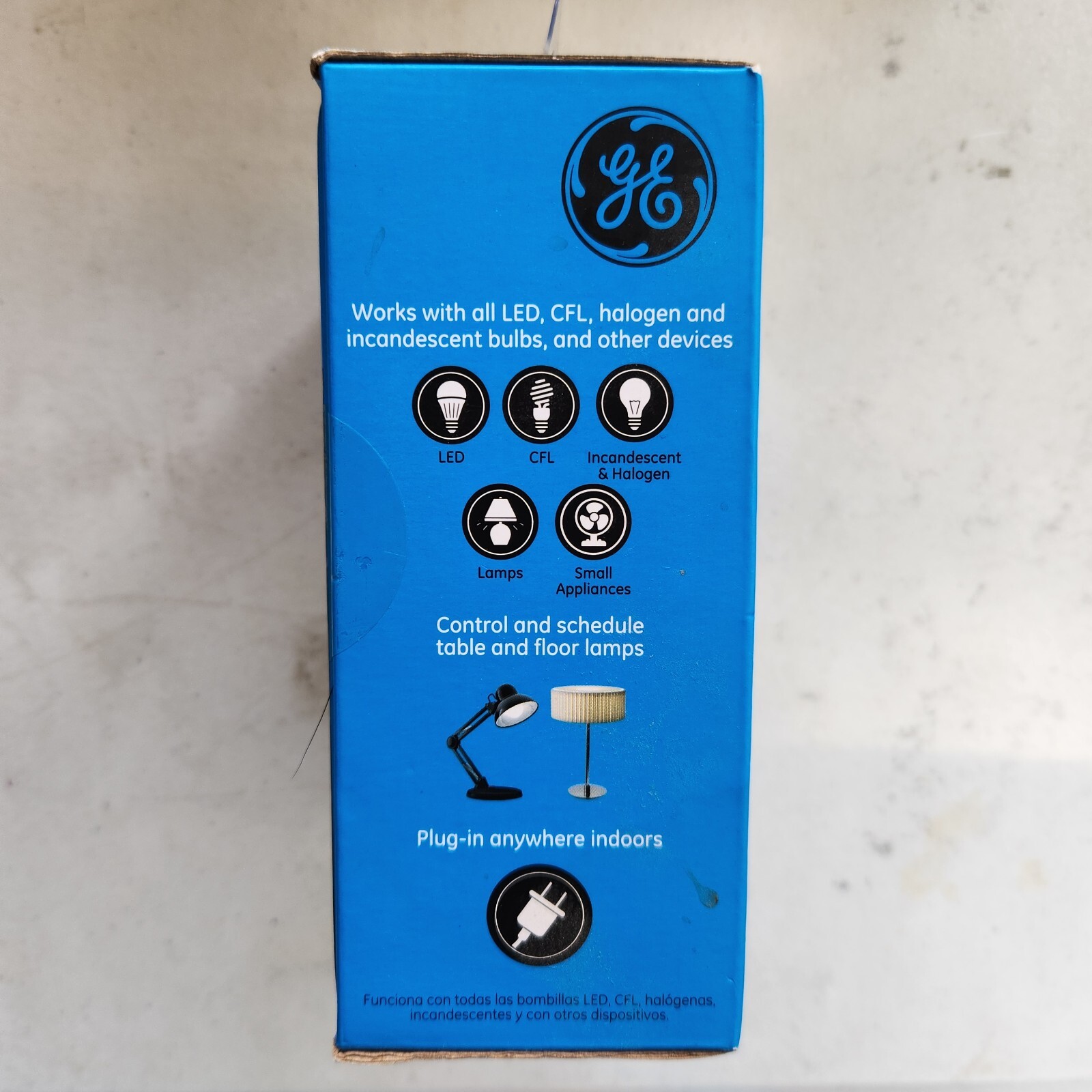 NEW GE Plug-In Smart Switch Bluetooth Wireless Control 13867 NIB