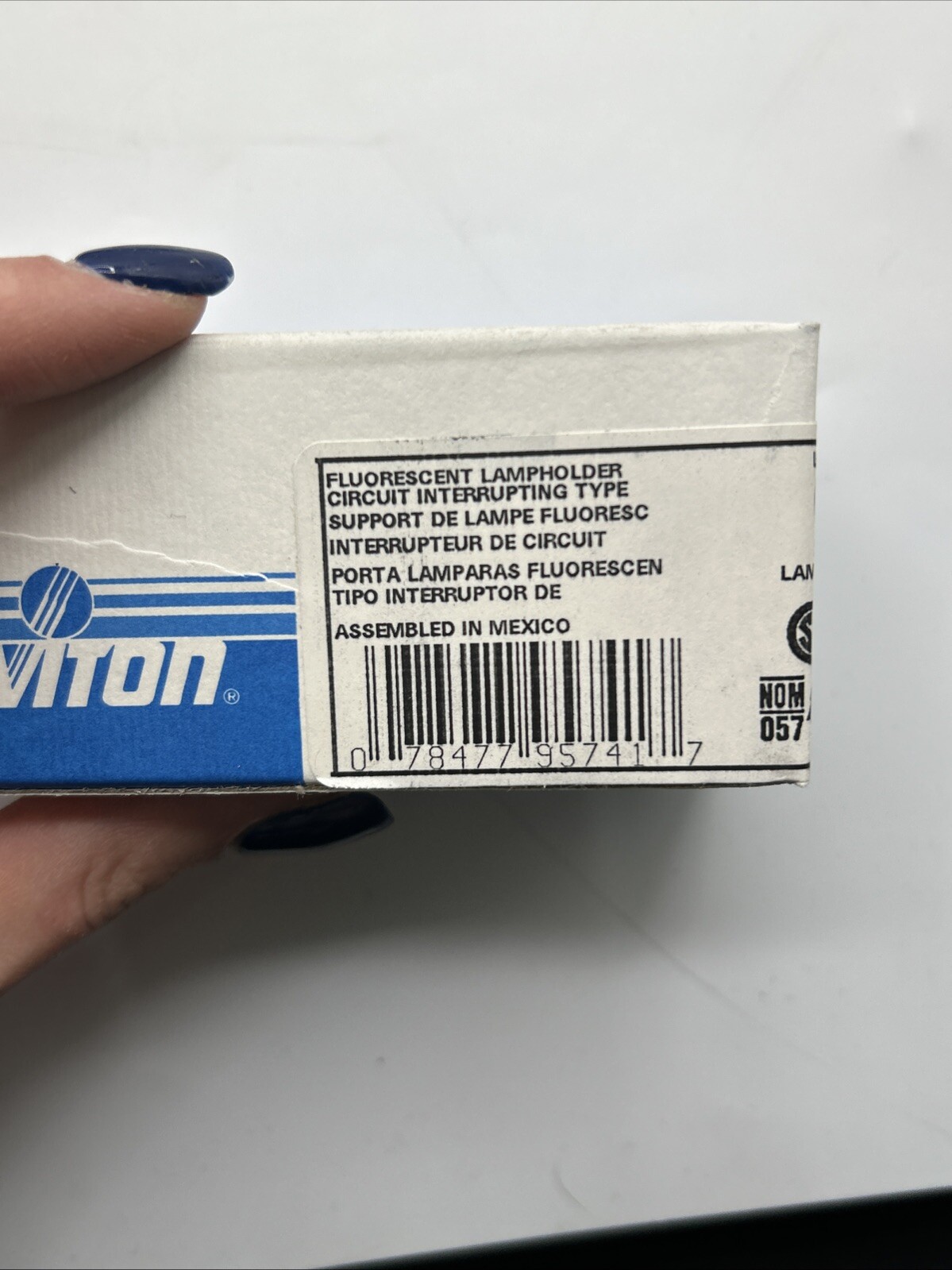 Lot Of 10 Leviton 13351-D Fluorescent Lampholder Light Socket 30 Days Warranty