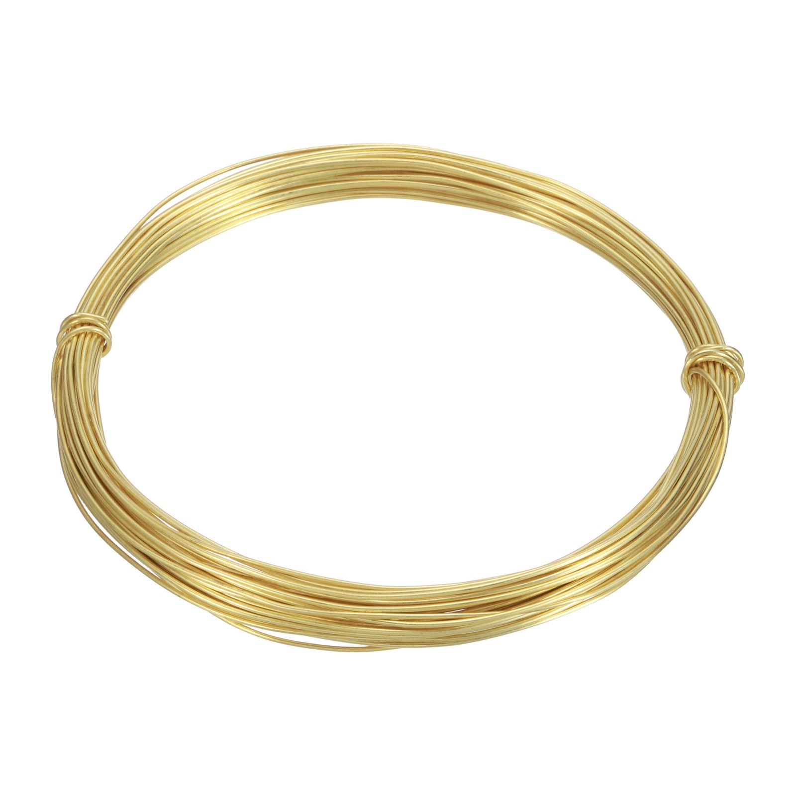 22 Gauge Brass Round Wire 30ft Craft Tarnish Resistant Beading Wires