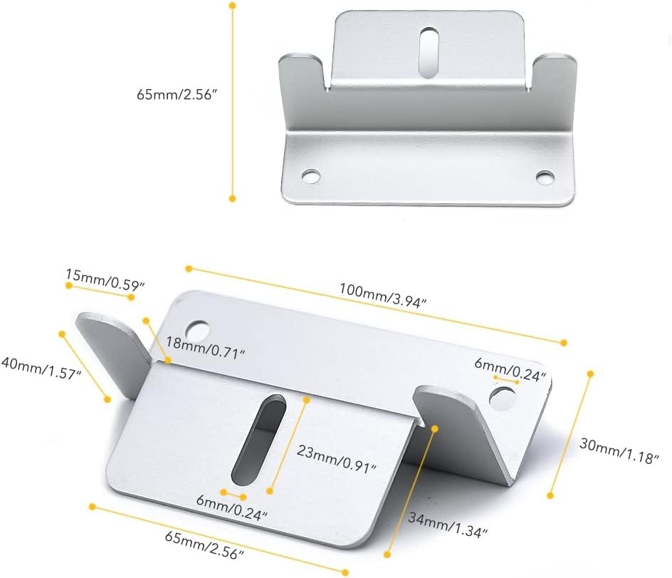 Corrosion-Resistant Z Brackets – 8 Units for Solar Panels on Irregular Surfaces
