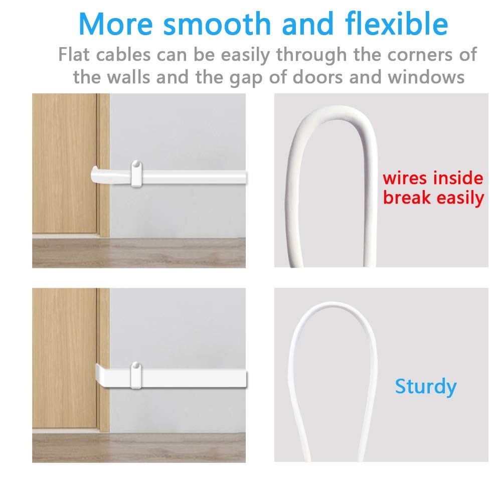 10FT DC Power Extension Cable 5.5mm x 2.1mm 12V Cord For Security Camera