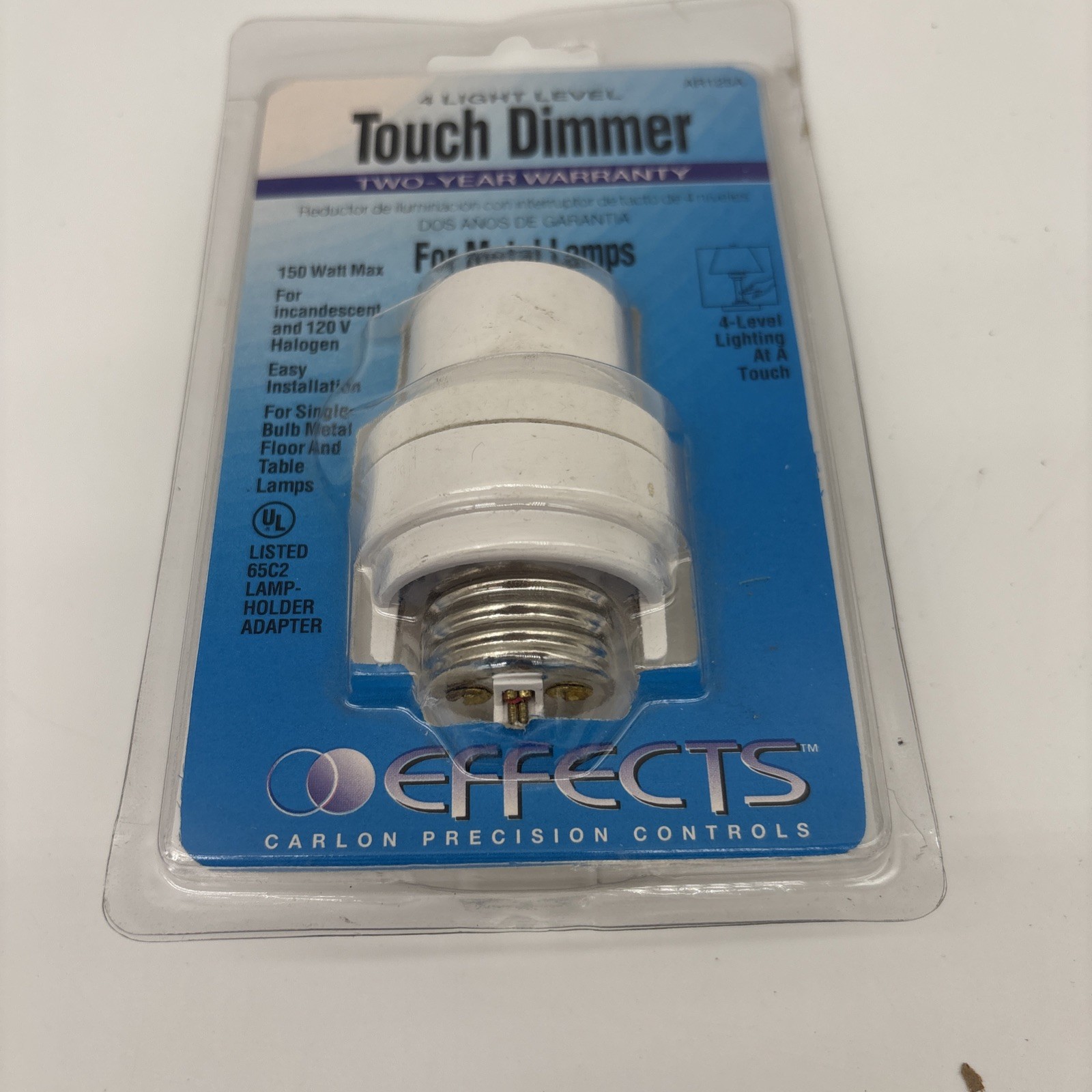 150-Watt Single Pole Screw-In Touch Dimmer